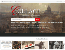 Tablet Screenshot of collage.cityoflondon.gov.uk